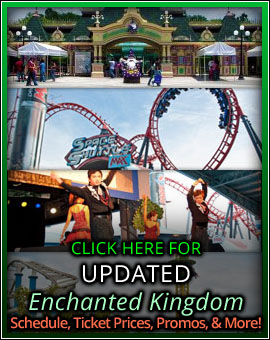 CLICK FOR UPDATED Enchanted Kingdom (Laguna) - 2012 Opening and Closing Time, Schedule, Ticket Prices and other Fees