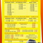 Cubao - Victory Liner Deluxe Bus Schedule