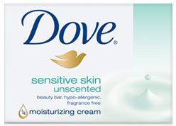 dove soap for dry itchy sensitive skin