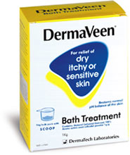 Dermaveen Bath Treatment 5x 50g Sachets for dry itchy sensitive skin