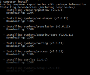 laravel-composer-install