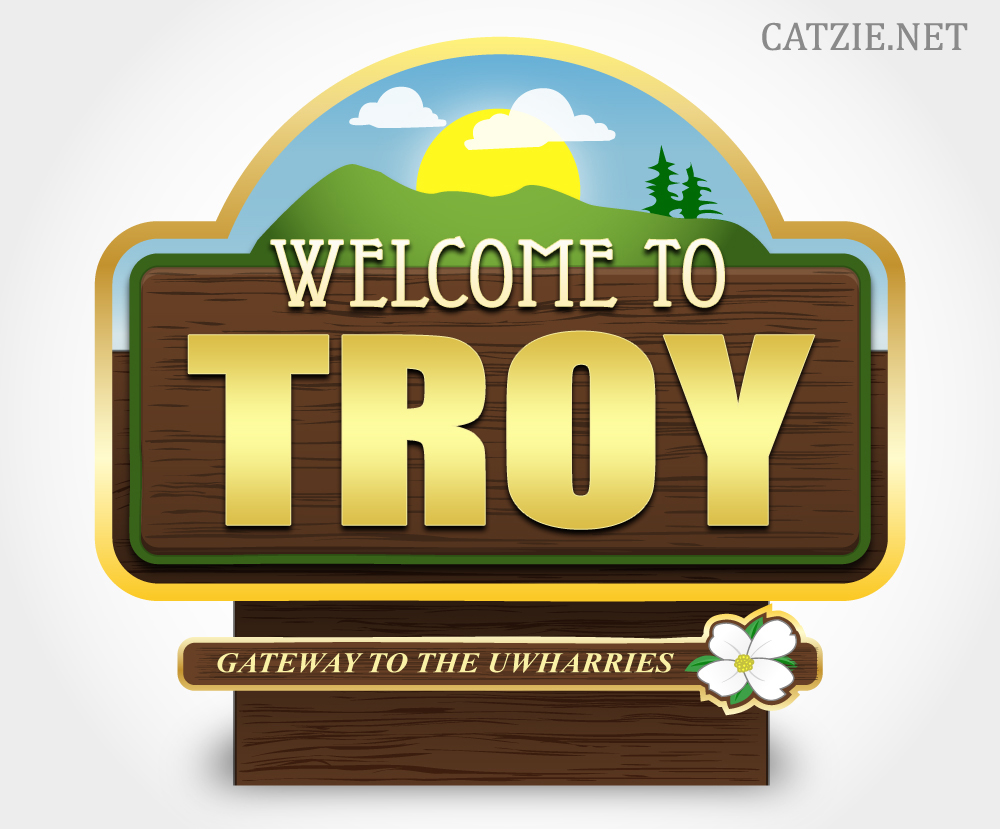 Logo/Illustration - Welcome to Troy 02