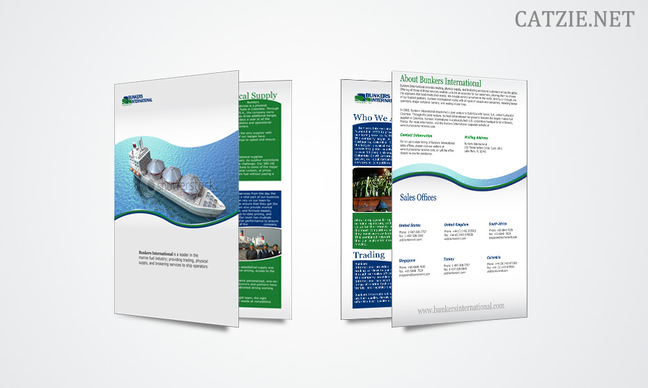 Brochure Design - Bunkers International 02