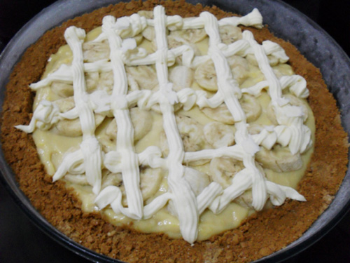 Catzie's Banana Cream Pie