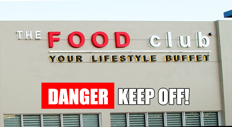 The Food Club, Pasay review. Stay away from this restaurant.