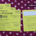 LRT-1 paper ticket coupon