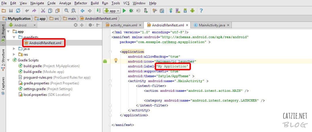 How to change app name in Android Studio •  Blog