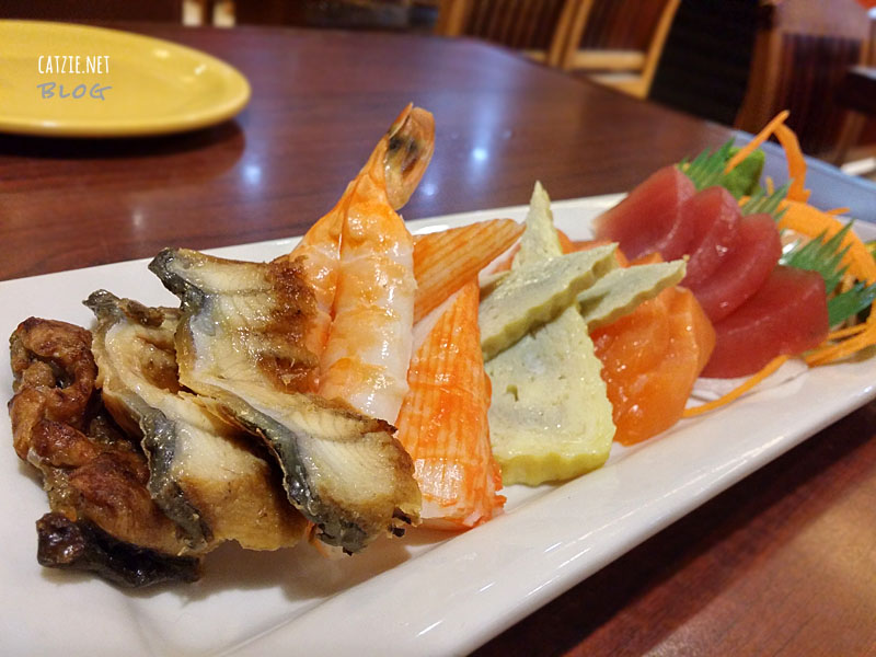 sashimi mix at shinjuku, close up, makati