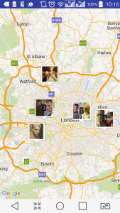 Android map clustering with custom markers