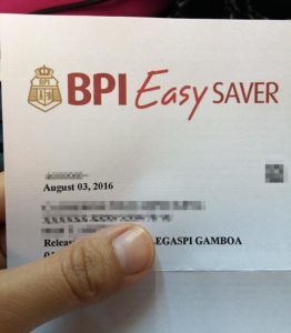 BPI savings account without maintaining balance