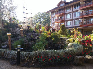 The Manor, garden