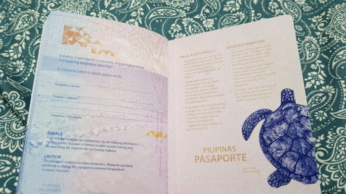 Philippine Passport Renewal 2018