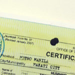 PSA Marriage Certificate 2019