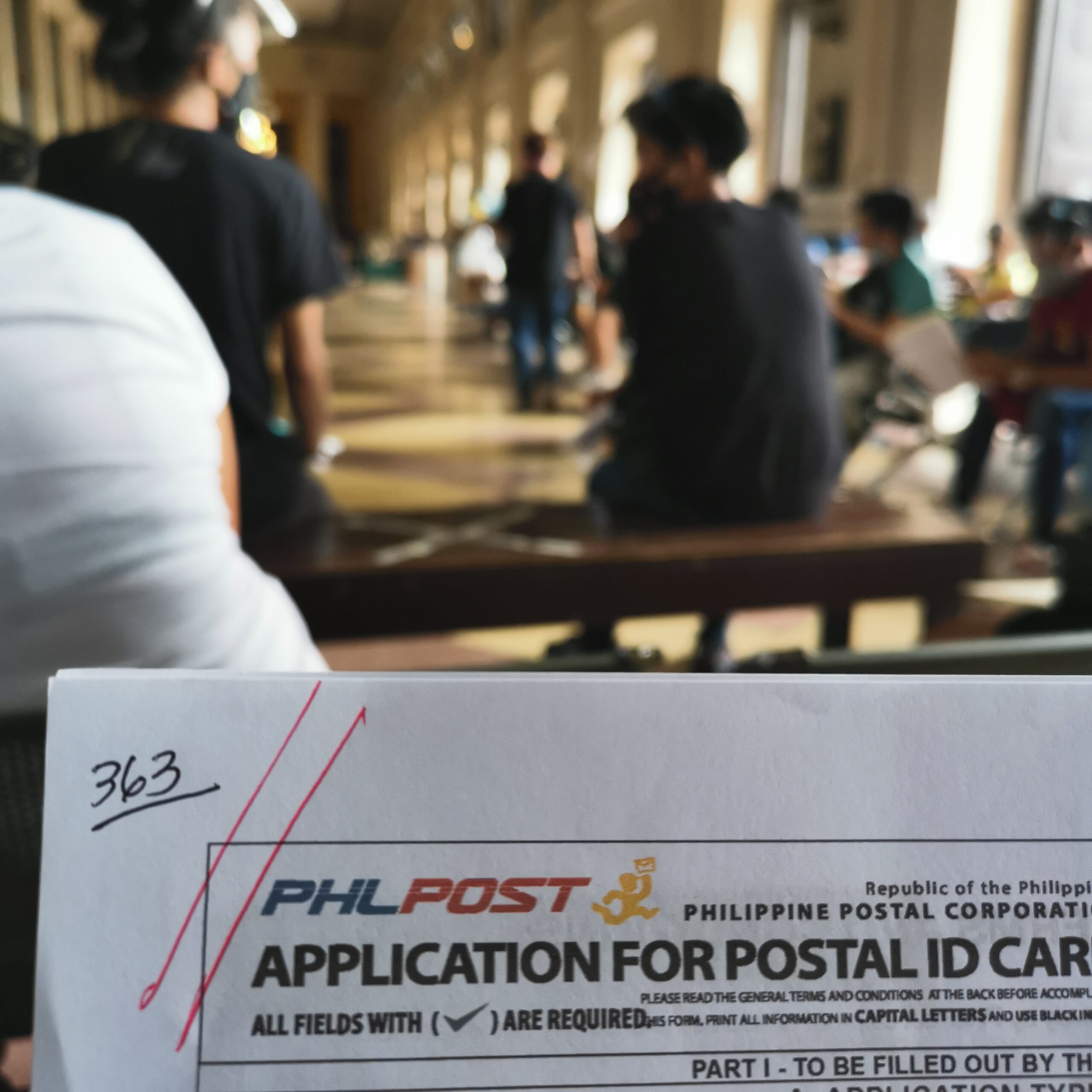 rush postal id renewal post office manila